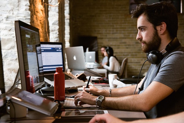 A few shots of 500px team working on exciting new things at HQ here in Toronto